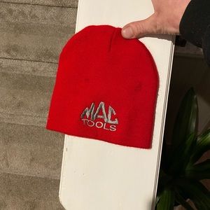 Men’s Red MAC Tool beanie